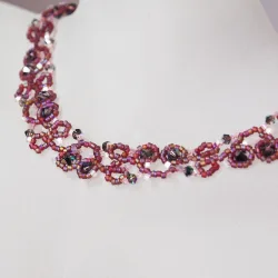 Necklace Silver 925 - Arabesque Rhiannon - Necklace Silver 925 - Argent 925